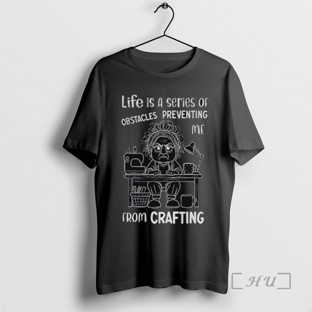 Officials Grandma Life Is A Series Of Obstacles Preventing Me From Crafting T Shirts Sweater