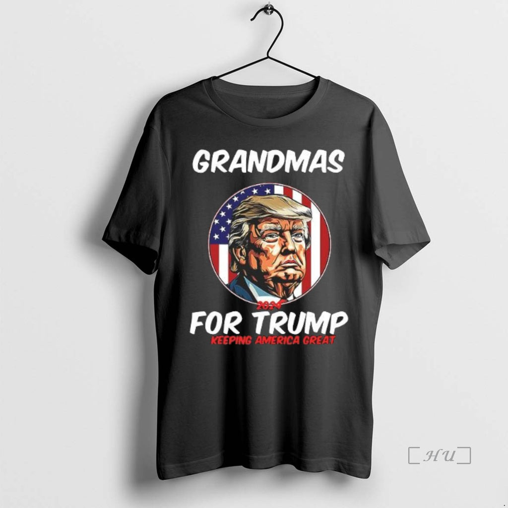 Officials Grandmas For Trump Keeping America Great T Shirt Sweater
