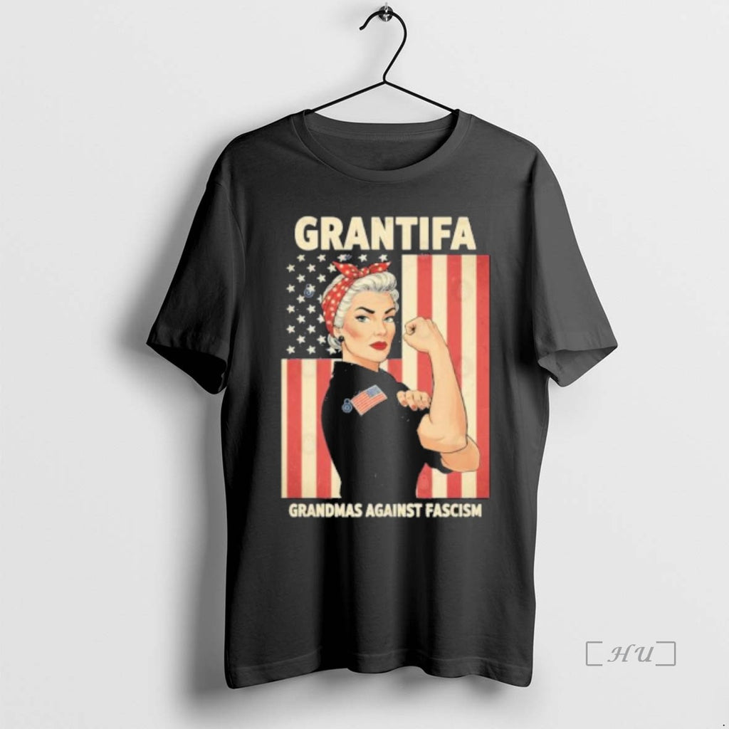 Officials Grantifa Against Fascism Usa Flag Resist No Kings T Shirt Sweater