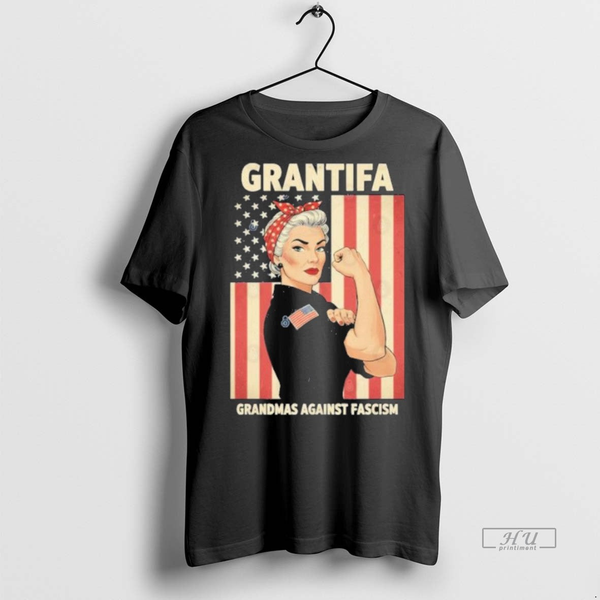 Officials Grantifa Against Fascism Usa Flag Resist No Kings Tee Shirt Sweater