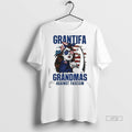 Officials Grantifa Grandmas Against Fascism Flag American Woman Premium Tee Shirt Sweater