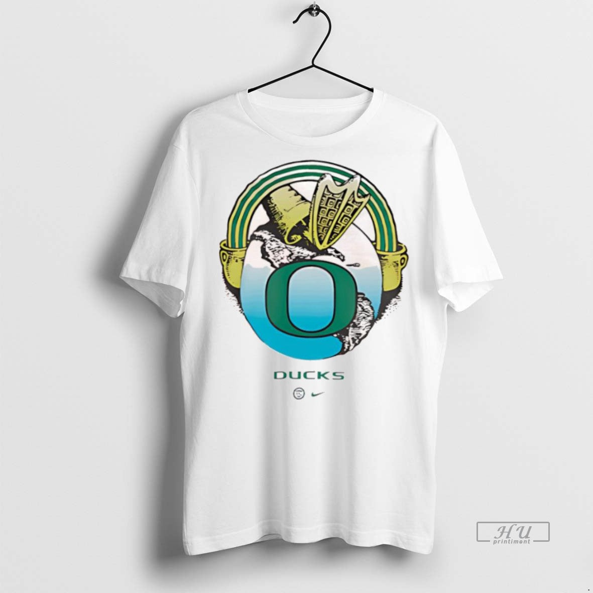 Officials Grateful Ducks University Of Oregon Vs Grateful Dead Logo Tee Shirt Sweater