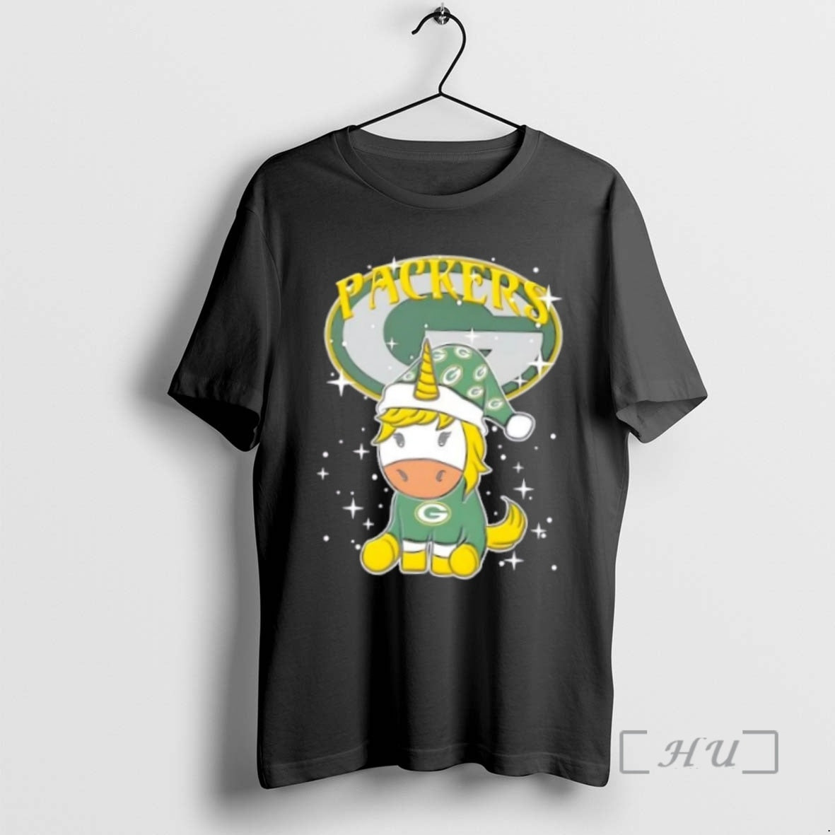 Officials Green Bay Packers Football X Unicorn Merry Christmas