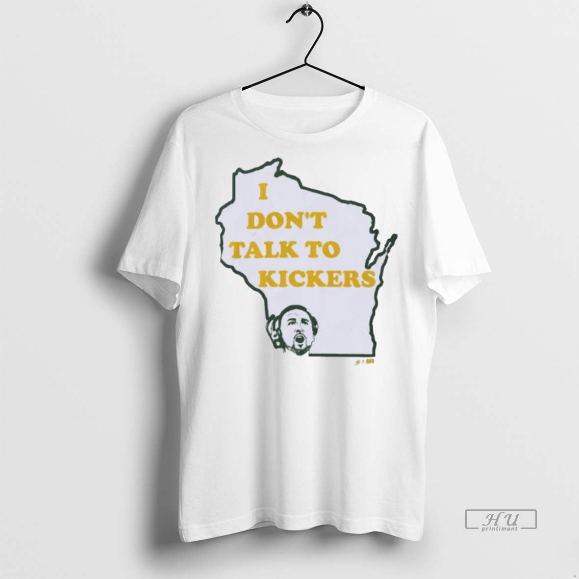 Officials Green Bay Packers I Dont Talk To Kickers Premium Tee Shirt Sweater