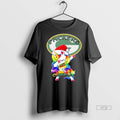 Officials Green Bay Packers X Unicorn Santa Hat Dabbing Merry Christmas Premium Tee Shirt Sweater