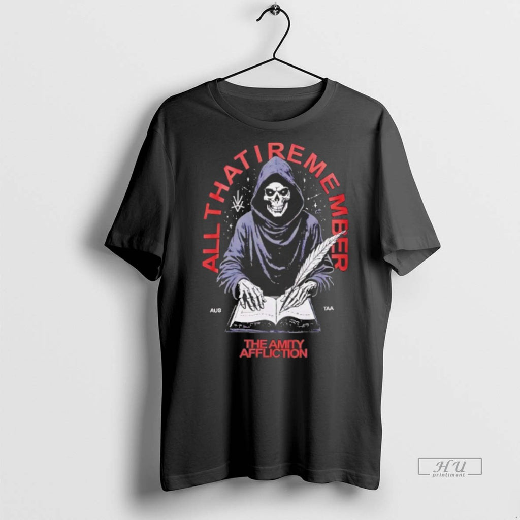 Officials Grim Reaper All That I Remember The Amity Affliction Tee Shirt Sweater