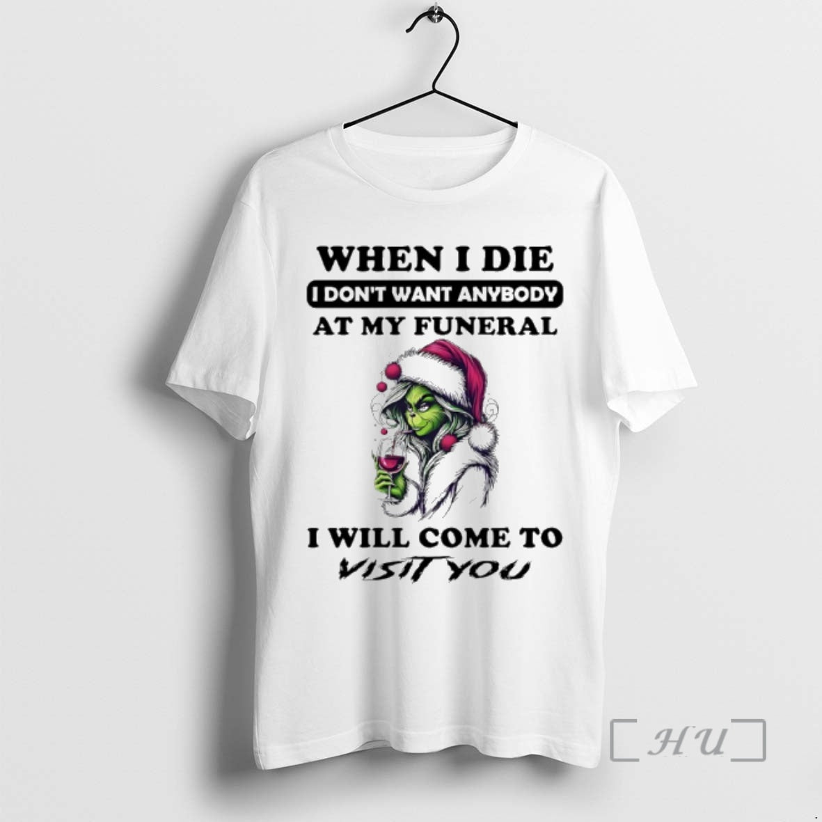 Officials Grinch Christmas Champagne When I Die I Dont Want Anybody At My Funeral
