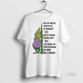 Officials Grinch Christmas My Mouth Gotten Me In Trouble Premium Tee Shirt Sweater