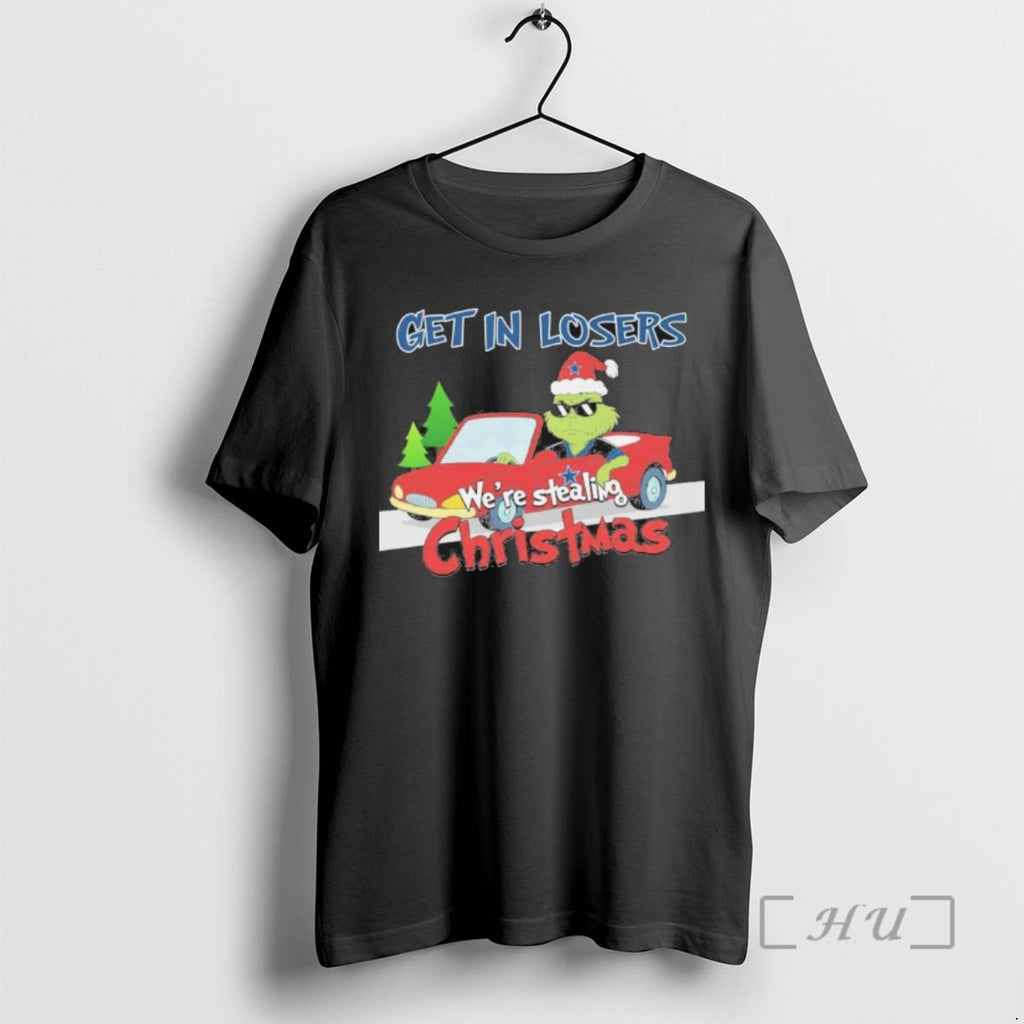 Officials Grinch Driving Car X Dallas Cowboys Get In Loser Were Stealing Christmas