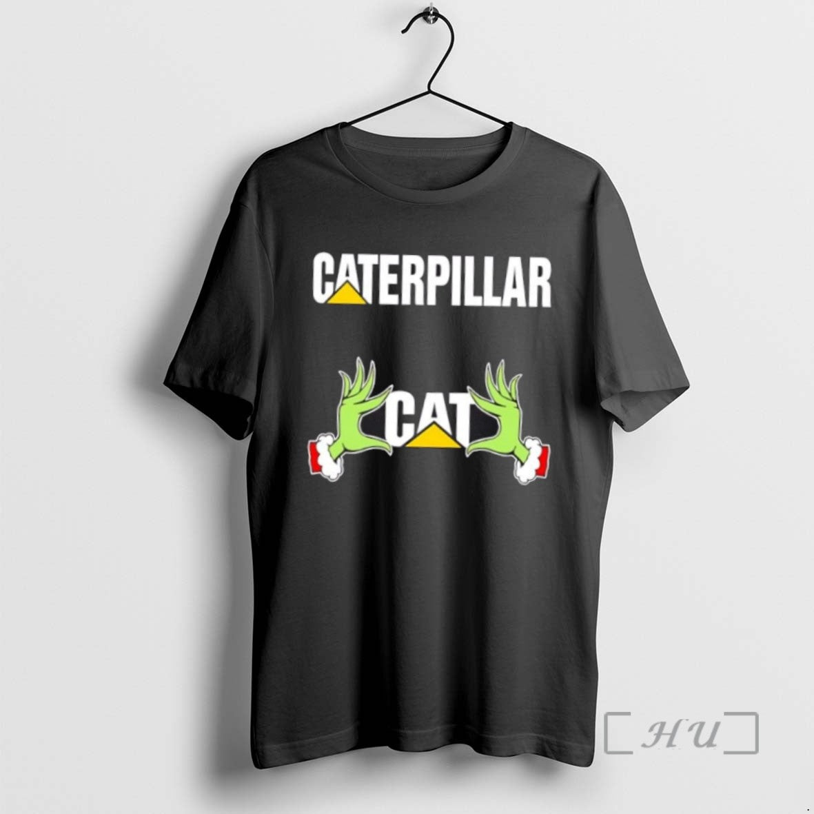 Officials Grinch Hands Love Caterpillar Christmas Tee Shirt Sweater