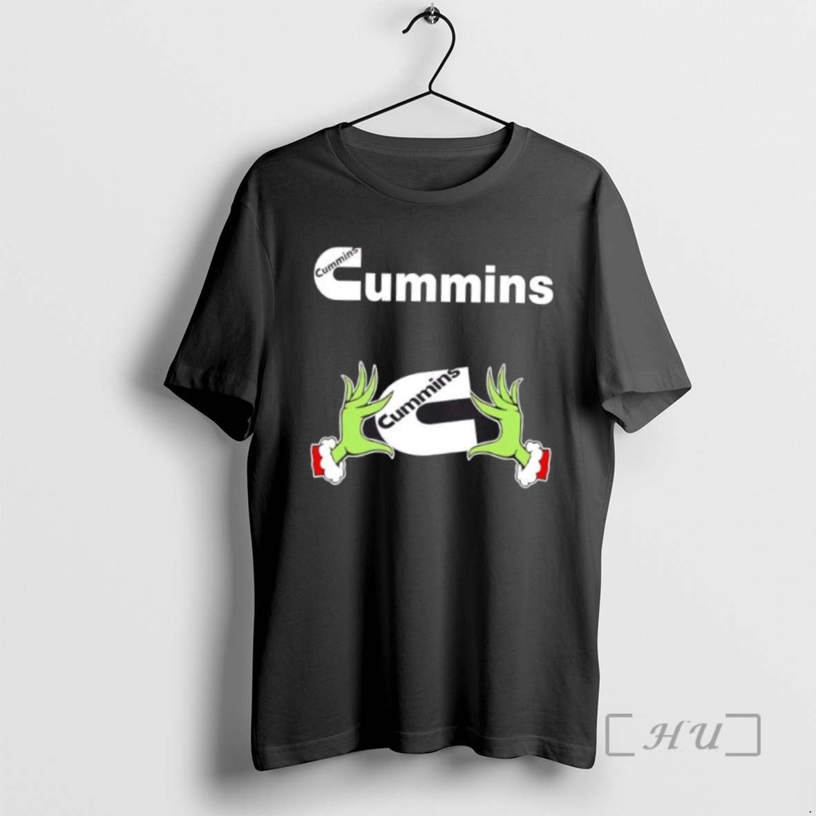 Officials Grinch Hands Love Cummins Christmas Tee Shirt Sweater