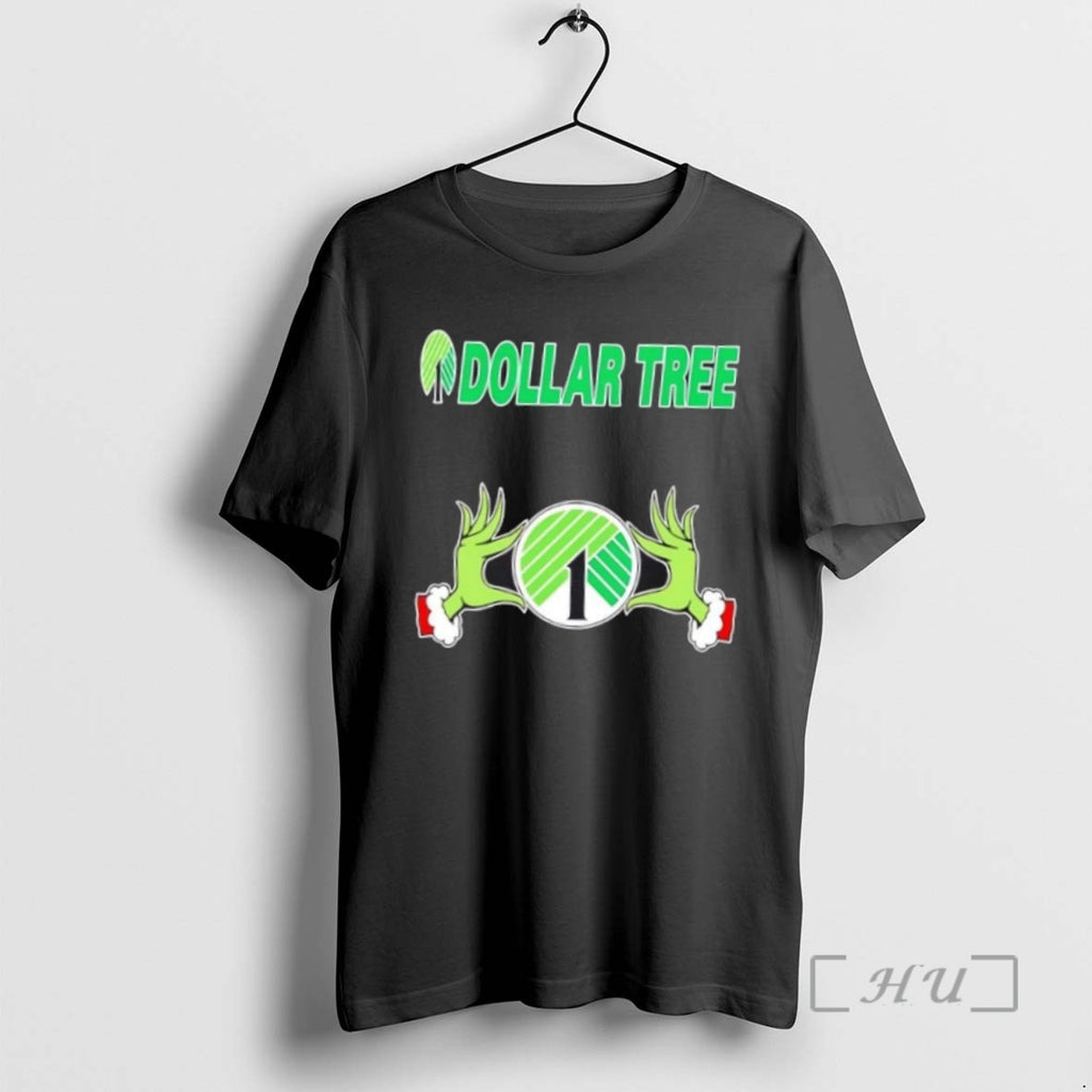 Officials Grinch Hands Love Dollar Tree Christmas Tee Shirt Sweater
