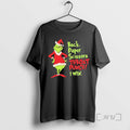 Officials Grinch Rock Paper Scissors Throat Punch I Win Christmas Tee Shirt Sweater