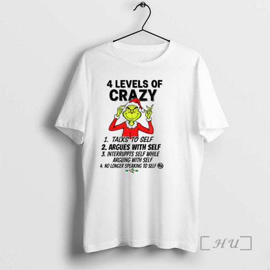 Officials Grinch Santa Hat 4 Levels Of Crazy Talks Of Self Argues With Self Interrupts