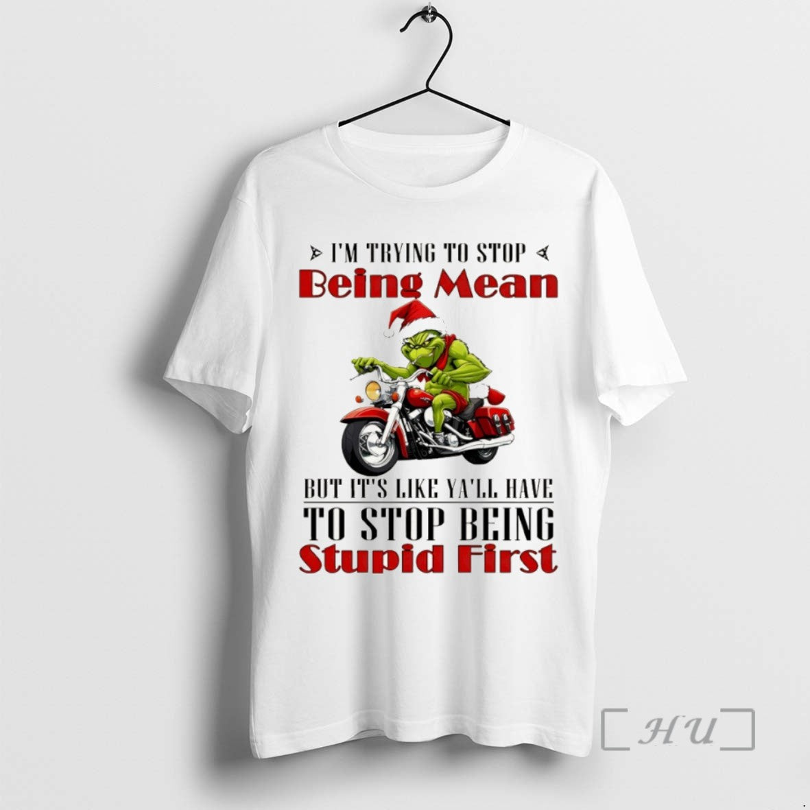 Officials Grinch Santa Hat Im Trying To Stop Being Mean But Its Like Yall Have