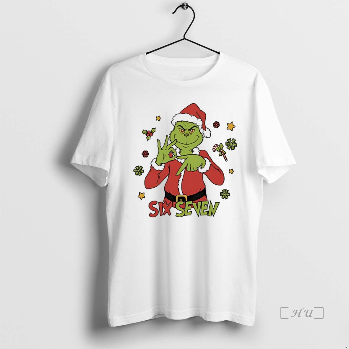 Officials Grinch Six Seven 67 Christmas White