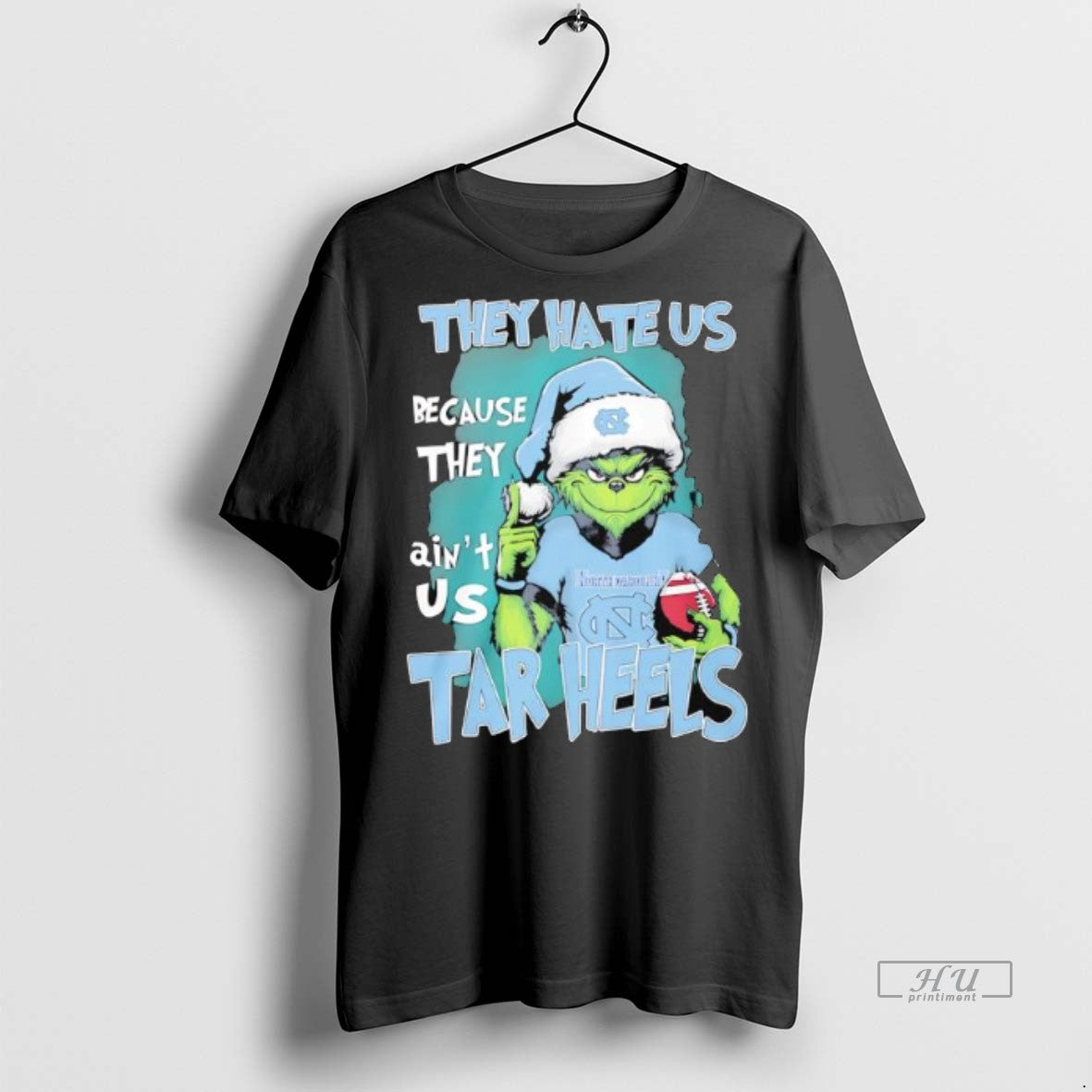 Officials Grinch They Hate Us Because They Aint Us North Carolina Tar Heels Premium Tee