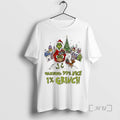 Officials Grinch And Max Dog Warning 99 Percent Nice 1 Percent Grinch T Shirt Sweater