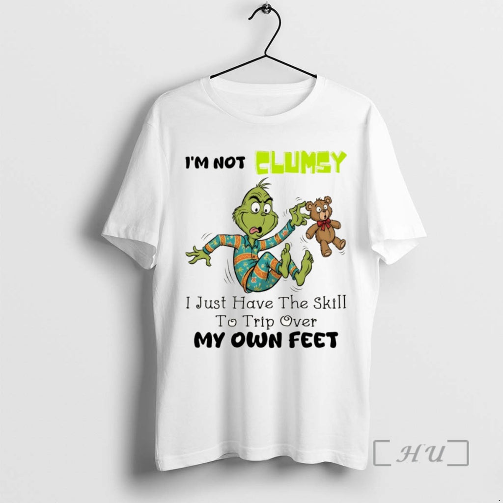 Officials Grinch Bear Im Not Clumsy I Just Have The Skill To Trip Over My