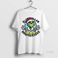 Officials Grinch Blue Collar Grinchy Brotherhood Christmas White
