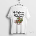 Officials Grinch Get In Loser Were Stealing Christmas Premium T Shirt Sweater