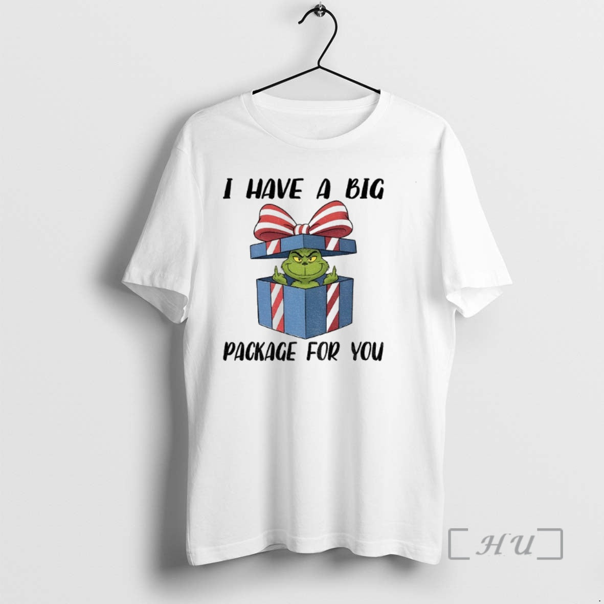 Officials Grinch Middle Finger I Have A Big Package For You Christmas