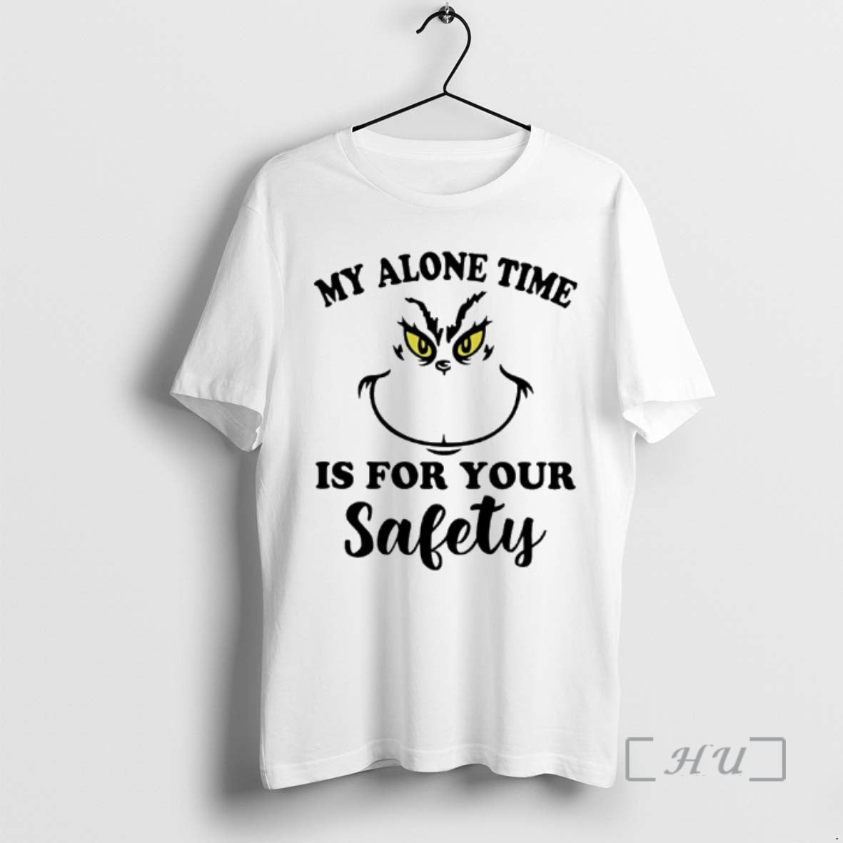 Officials Grinch My Alone Time Is For Your Safety Premium T Shirt Sweater