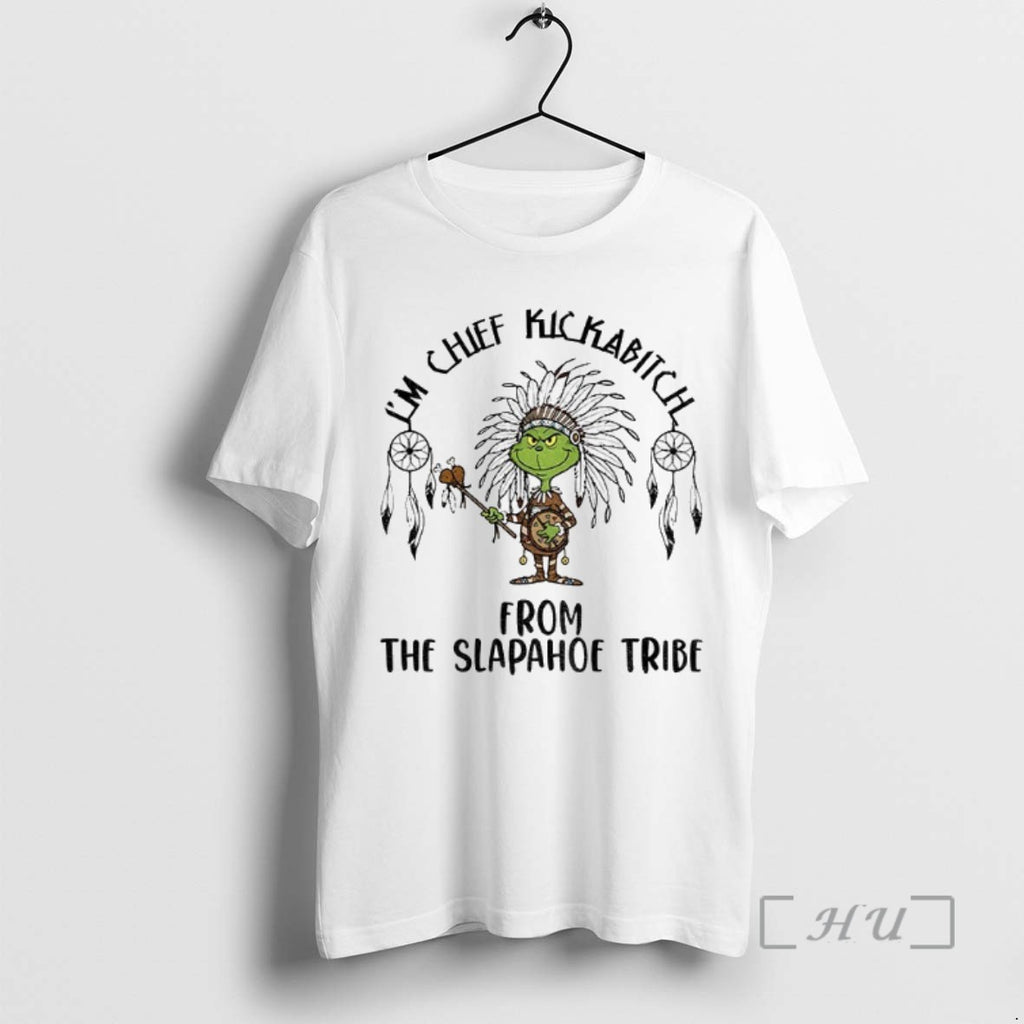 Officials Grinch Native Chief Kickabitch From The Slapahoe Tribe Vintage Tee Shirt Sweater