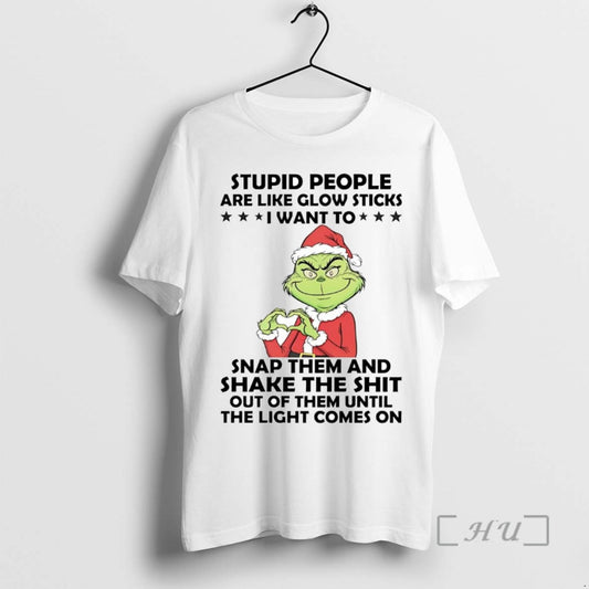 Officials Grinch Stupid People Are Like Glow Sticks Christmas
