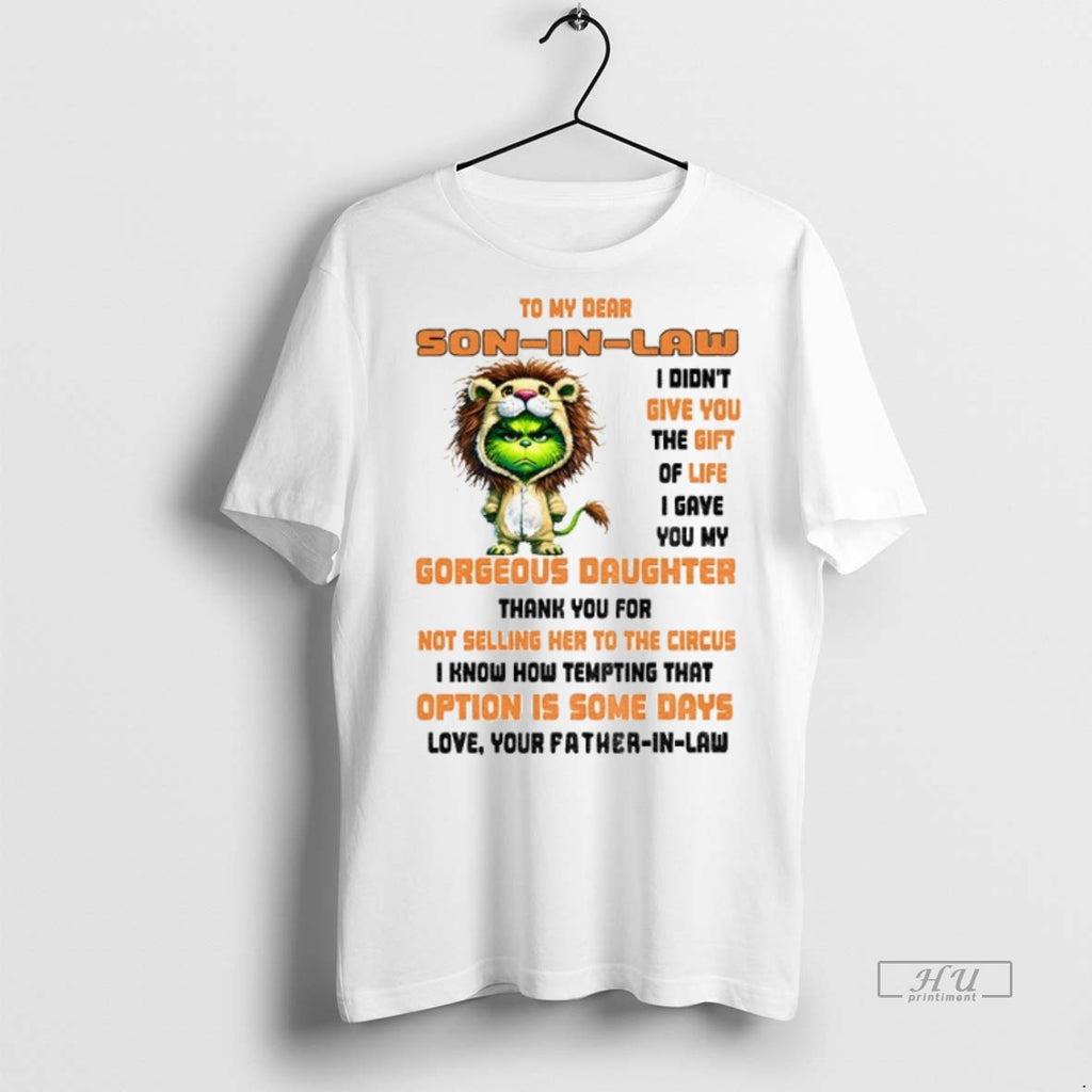 Officials Grinch Tiger To My Dear Son In Law I Didnt Give You The Gift