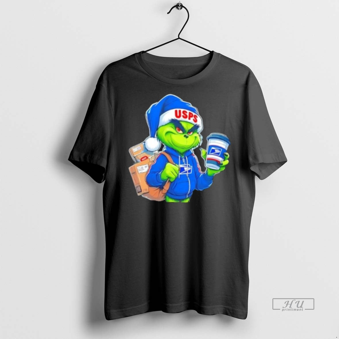 Officials Grinch X Usps Merry Christmas Premium Tee Shirt Sweater