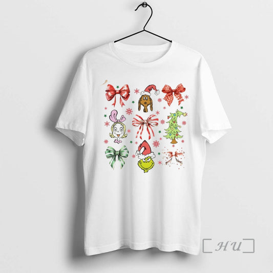 Officials Grinchmas Coquette Bow Christmas Season Merry Christmas 2025 T Shirt Sweater