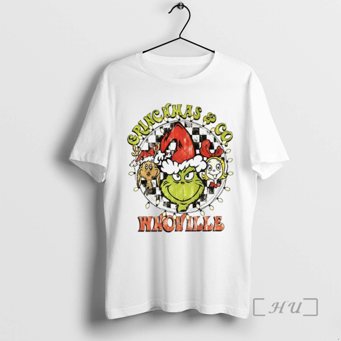 Officials Grinchmas And Co Whoville Merry Christmas 2025 Vintage Tee Shirt Sweater