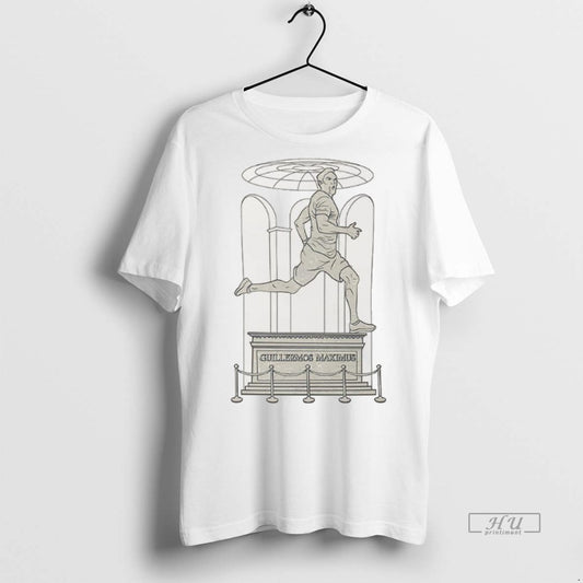 Officials Guillermos Maxiums Running Statue Meme Graphic Tee Shirt Sweater