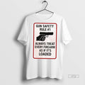 Officials Gun Safety Rule 1 Always Treat Every Firearm As If Its Loaded