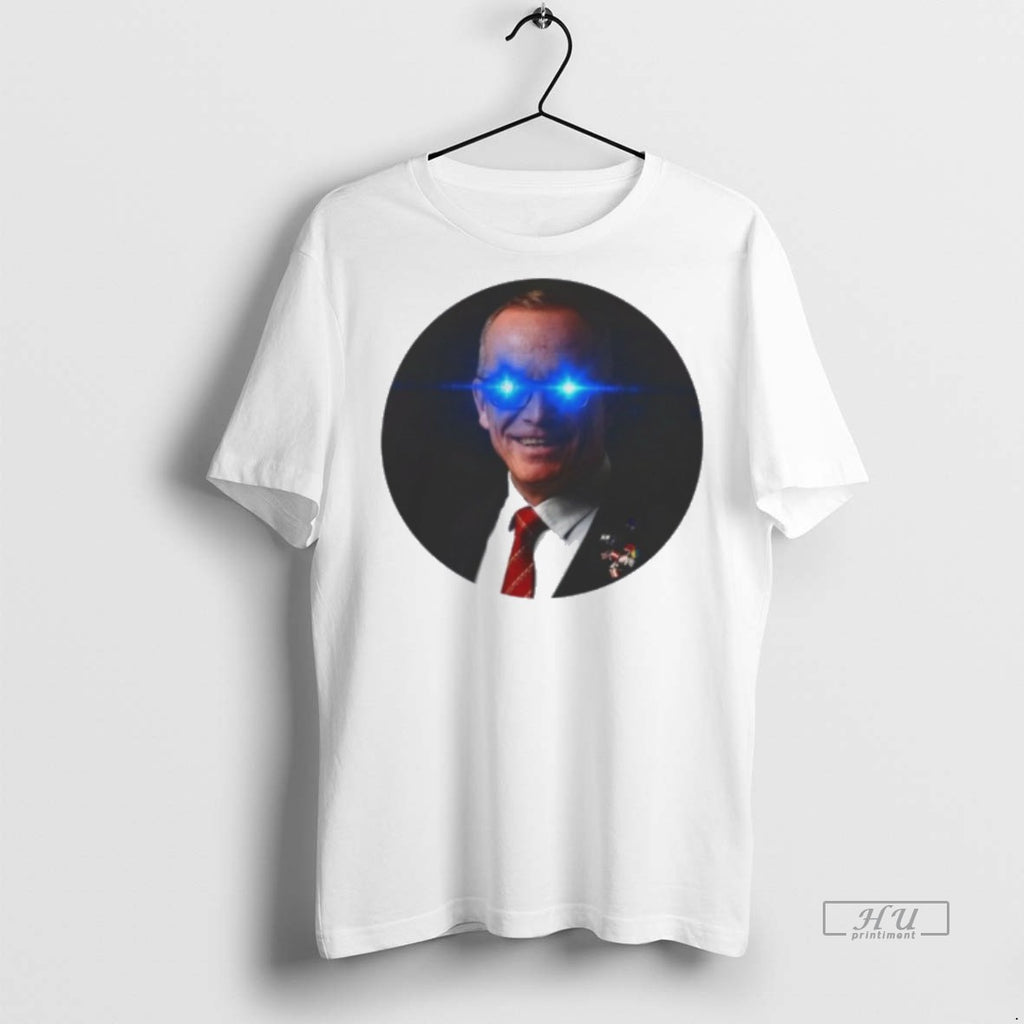 Officials Gunther Fehlinger Nafo Blue Laser Eye Premium Tee Shirt Sweater