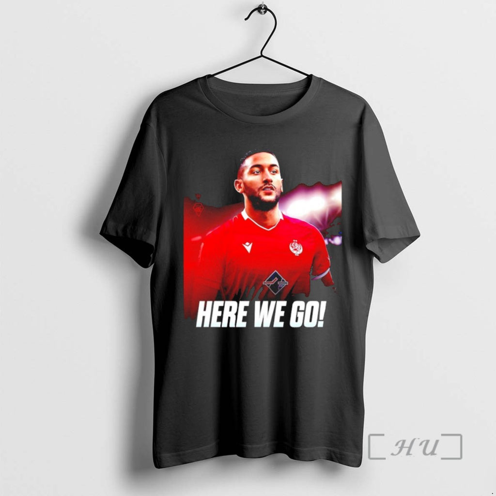 Officials Hakim Ziyech To Wydad Casablanca We Here Go T Shirt Sweater