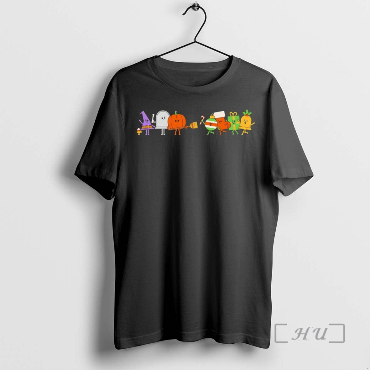 Officials Halloween Holding Off Christmas As Long As It Can Premium T Shirt Sweater