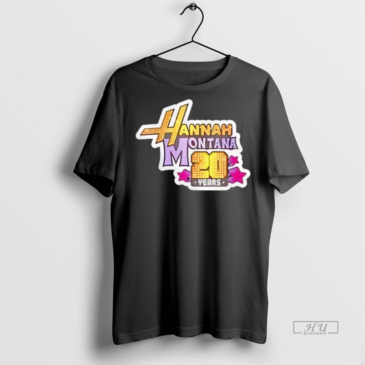 Officials Hannah Montana 20 Years Logo Premium Tee Shirt Sweater