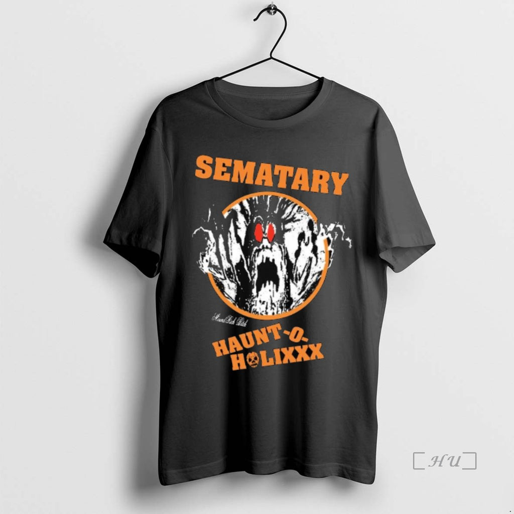 Officials Haunted Mound Sematary Tree Long Sleve Premium T Shirt Sweater