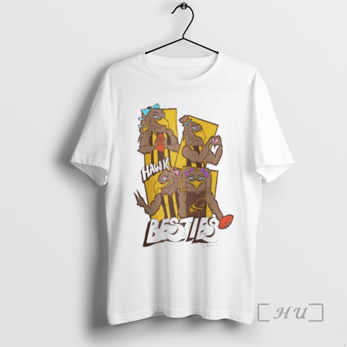 Officials Hawthorn Besties By Kaitlyn Ashmore Premium T Shirt Sweater