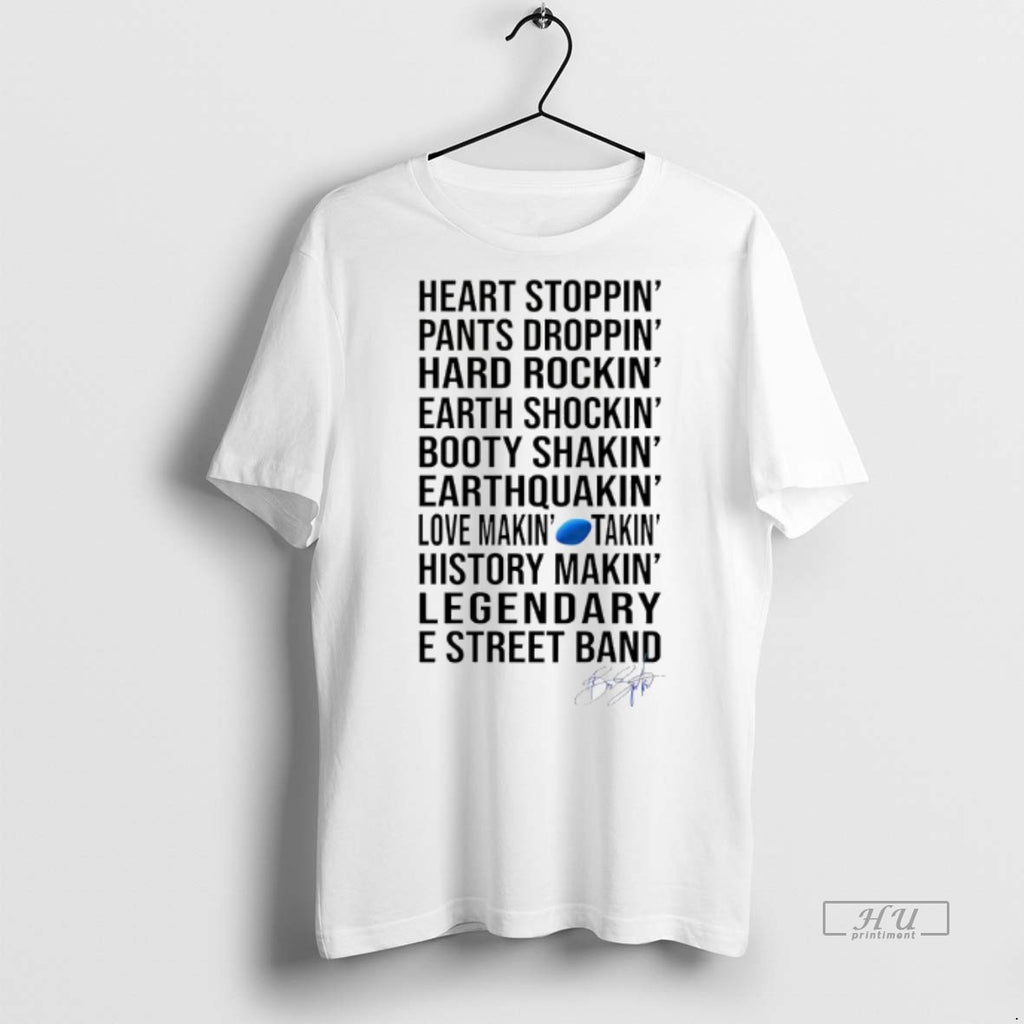 Officials Heart Stoppin Pants Droppin Hard Rockin Earth Shockin Tee Shirt Sweater