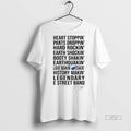 Officials Heart Stoppin Pants Droppin Hard Rockin Earth Shockin Tee Shirt Sweater