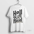 Officials Hell Is Real 2025 Lil Devil Thou Shalt Have No Other Clubs Premium Tee