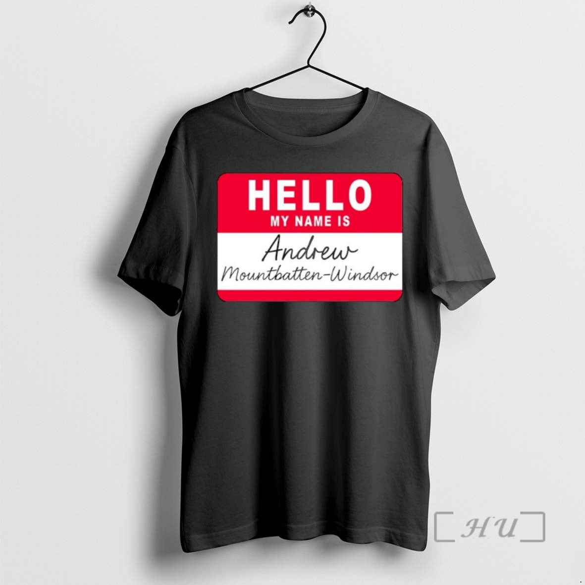 Officials Hello My Name Is Andrew Mountbatten Windsor Ornaments Premium T Shirt Sweater