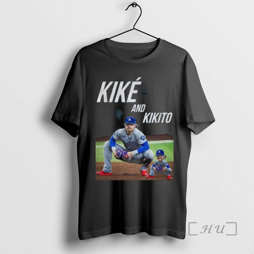 Officials Hernandez Kike And Kikito Dodgers Photo Premium T Shirt Sweater
