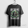 Officials Hide Your Wife The Alpha Is Here Wolf Male Werewolf Premium T Shirt Sweater