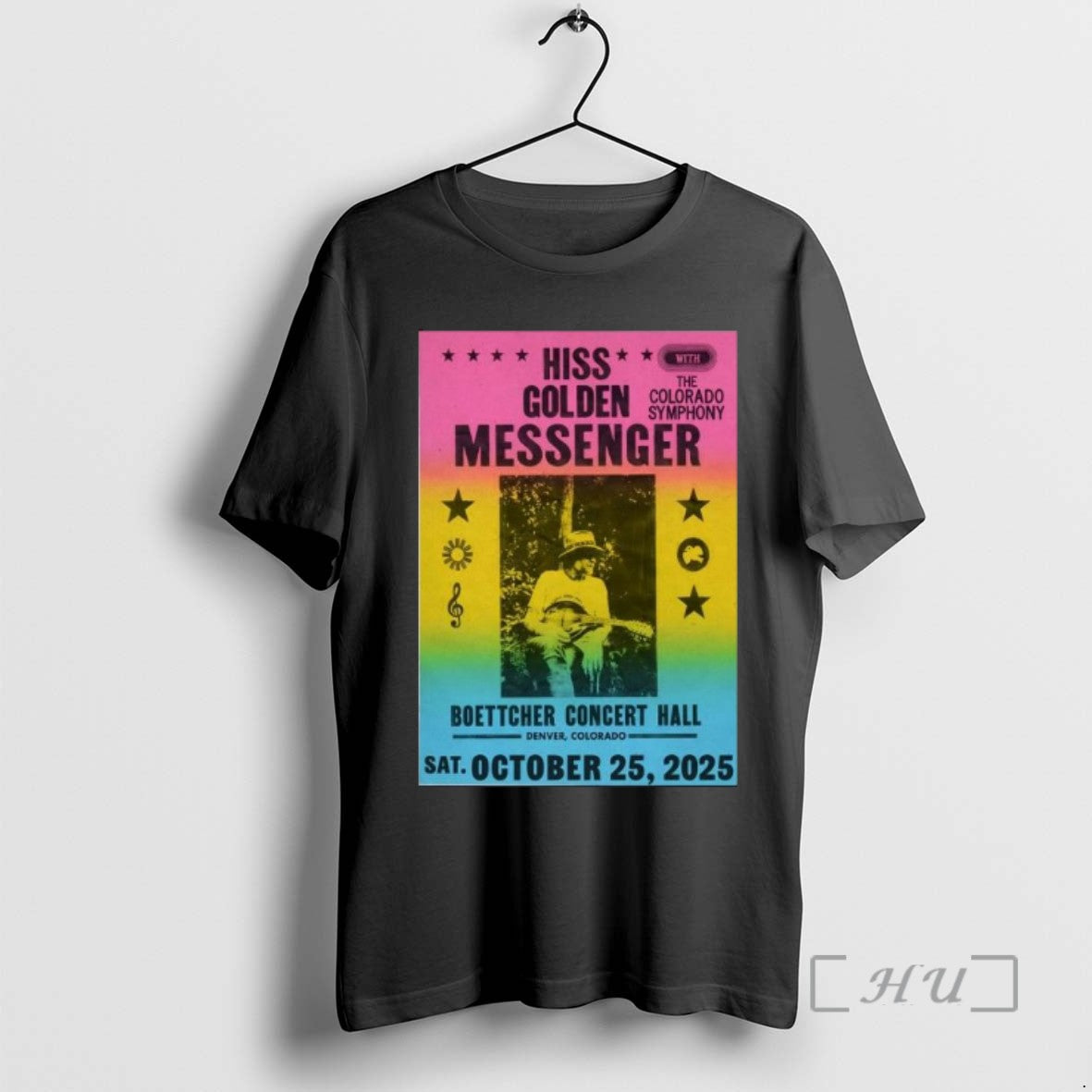 Officials Hiss Golden Messenger October 25 2025 Boettcher Concert Hall In Denver Co Long Sleve