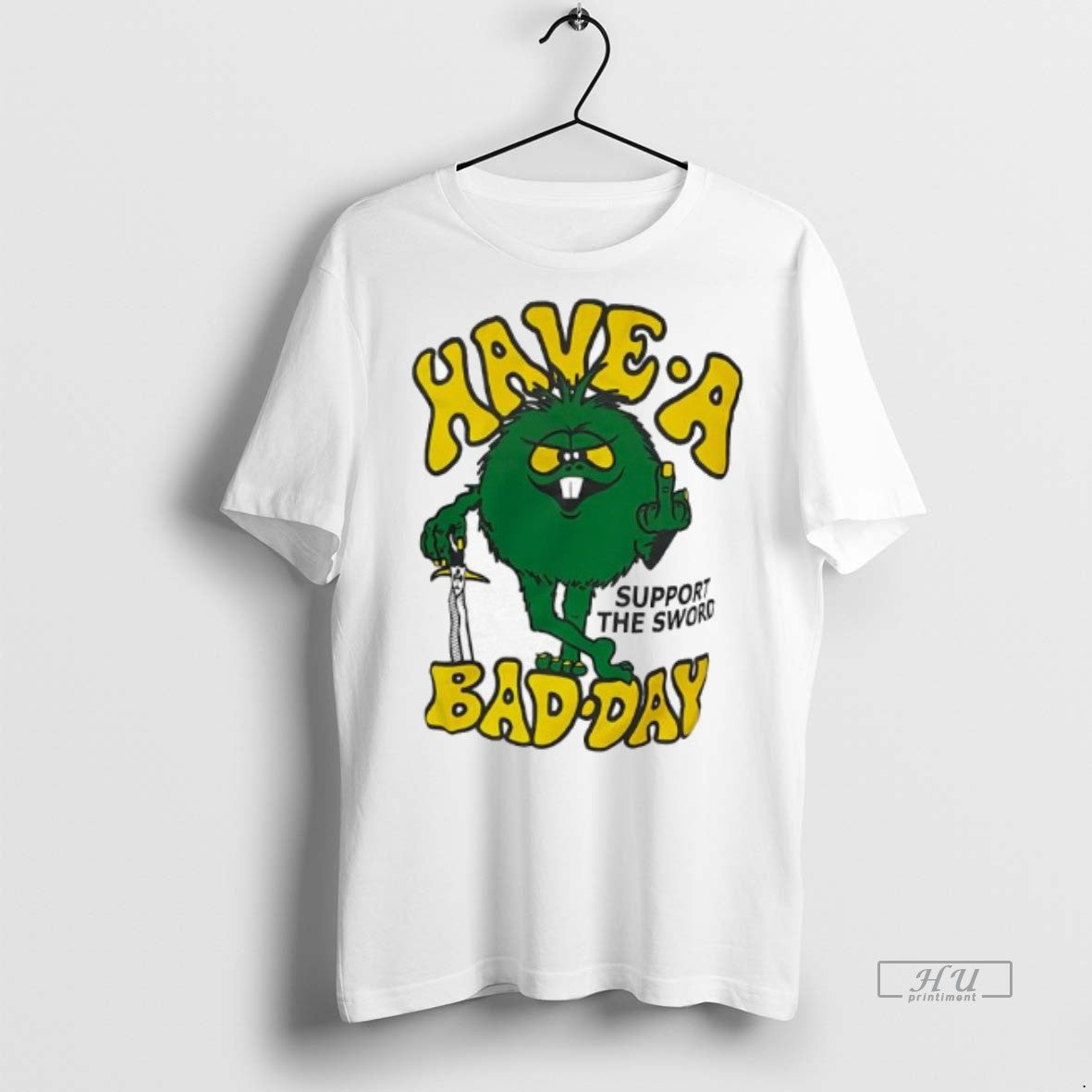 Officials Hogs Breath Saloon Bad Hog Have A Support The Sword Bad Day Premium Tee