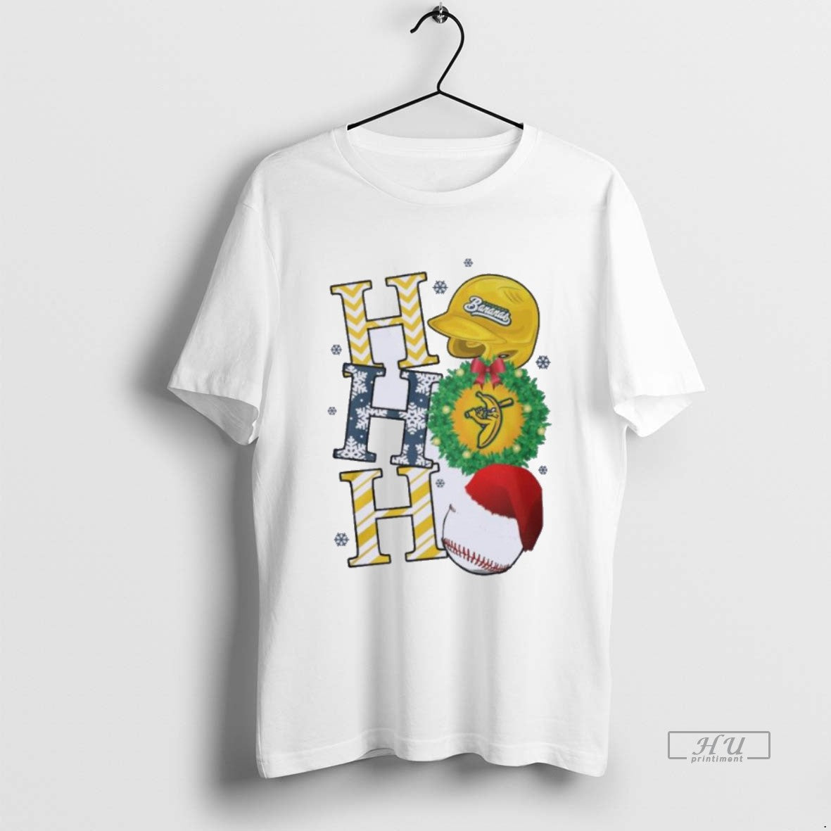 Officials Hohoho Savannah Bananas Christmas Tee Shirt Sweater